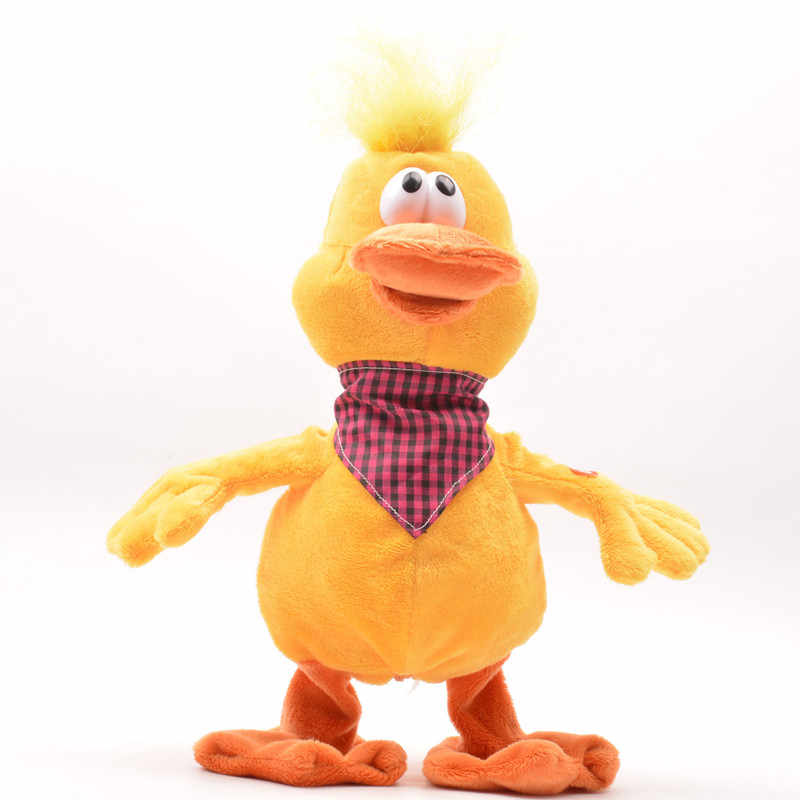Stuffed Crazy Dancing & Screaming Duck