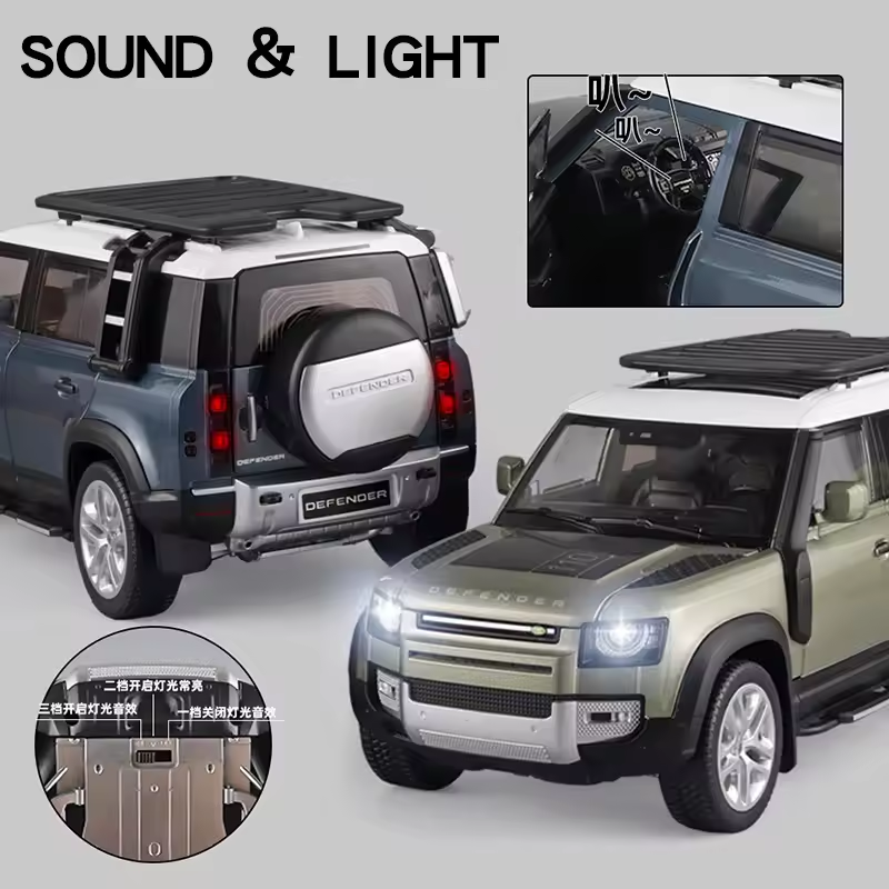 1:18 Diecast Toyota Land Rover Defender Model