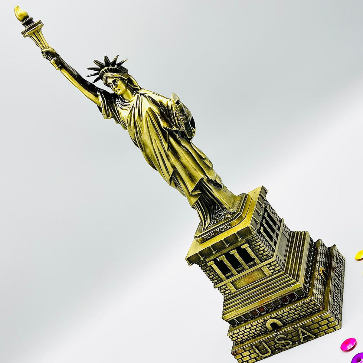 Metal Souvenir Statue of Liberty - Large