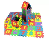 36Pcs Eva Puzzle Alpha-Numeric Mat
