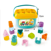 Huanger Baby's First Blocks With Basket