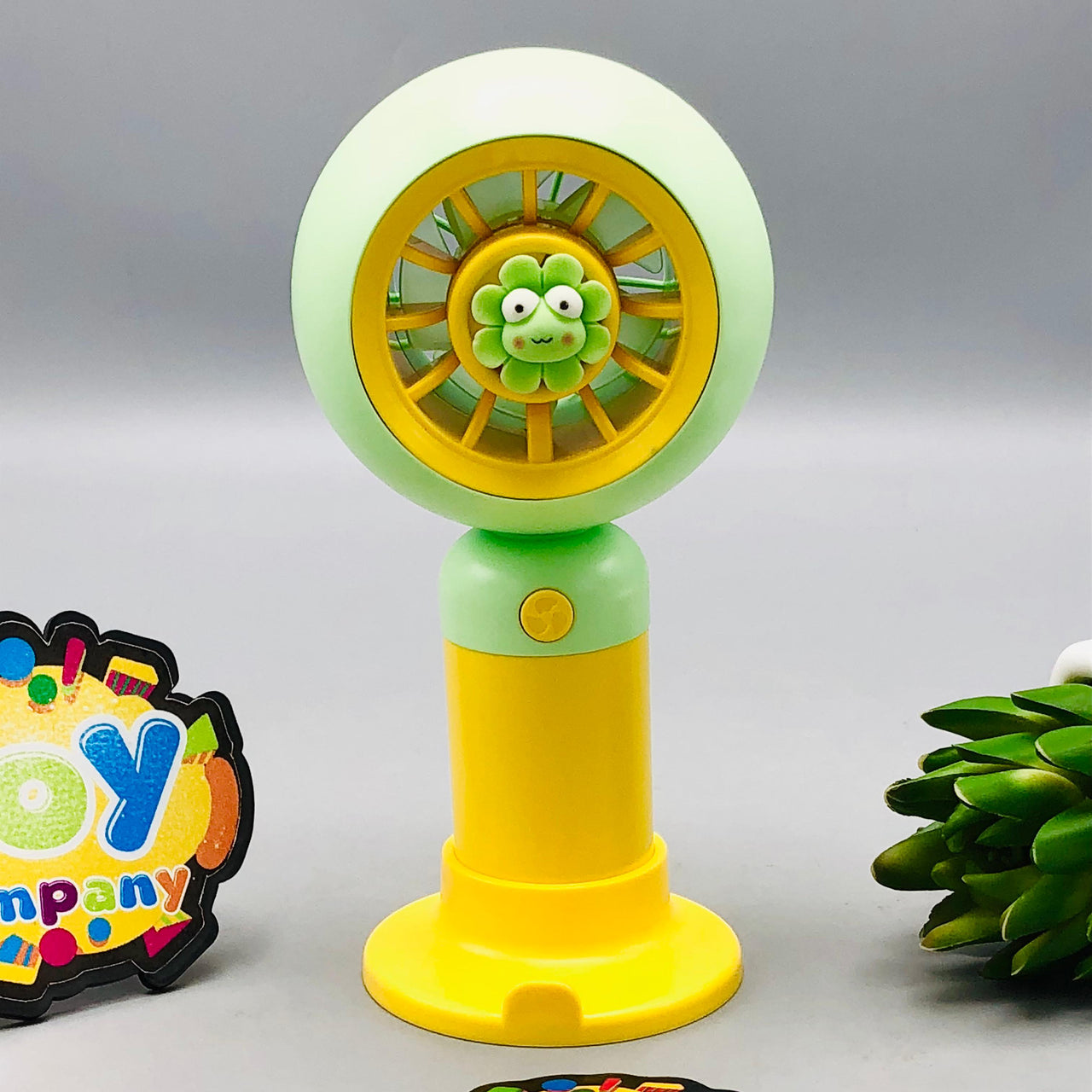 Rechargeable Cartoon Turbine Cooling Fan - Assortment