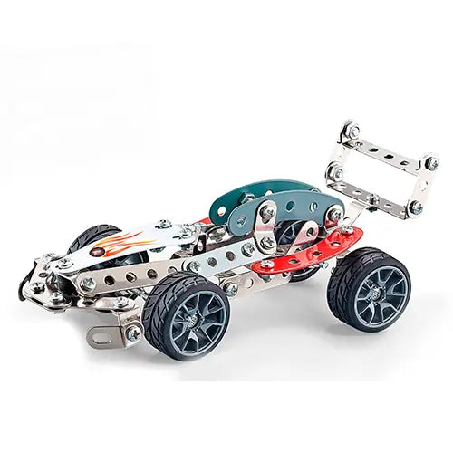 105Pcs DIY Tech Bricks Racing Car