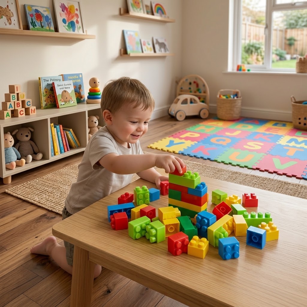 116Pcs Educational Building Blocks With Storage Bag