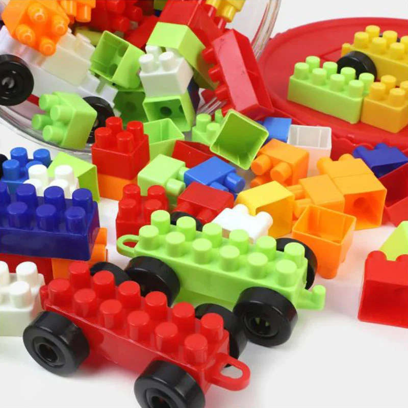 116Pcs Educational Building Blocks With Storage Bag