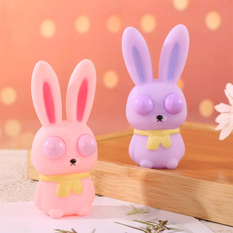 1Pc Squishy Rabbit Popping Eyes Toy