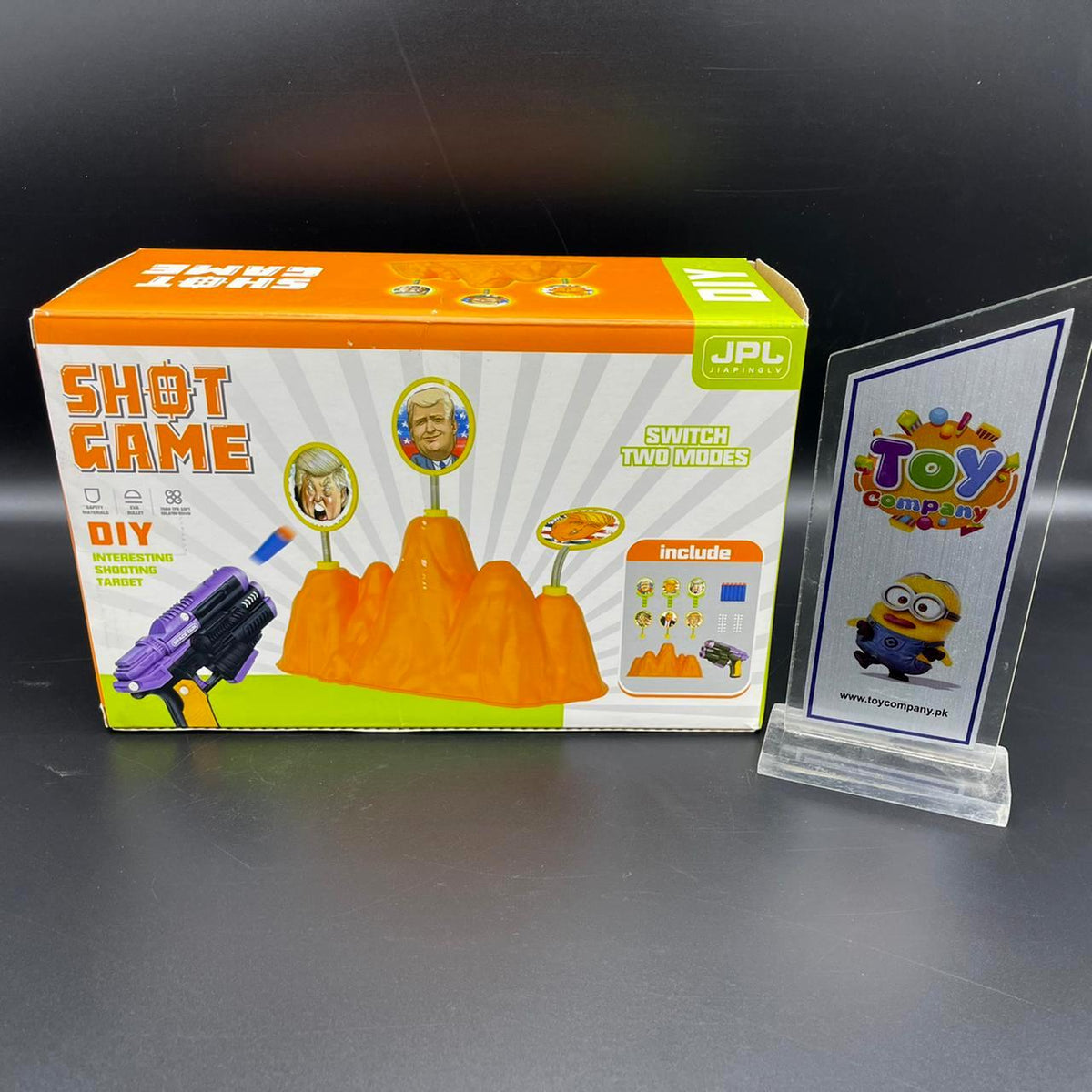 Target Trump Shot Game - DIY