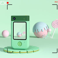 Kids Dinosaur Rotating Dual Camera Digital Touch Phone