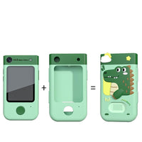 Kids Dinosaur Rotating Dual Camera Digital Touch Phone