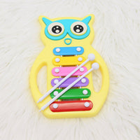 6 Notes Musical Owl Shape Xylophone For Kids