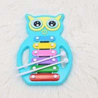 6 Notes Musical Owl Shape Xylophone For Kids