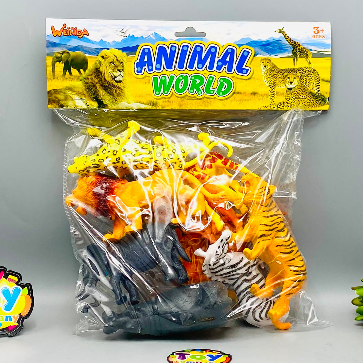 11Pcs Kids Premium Animal World