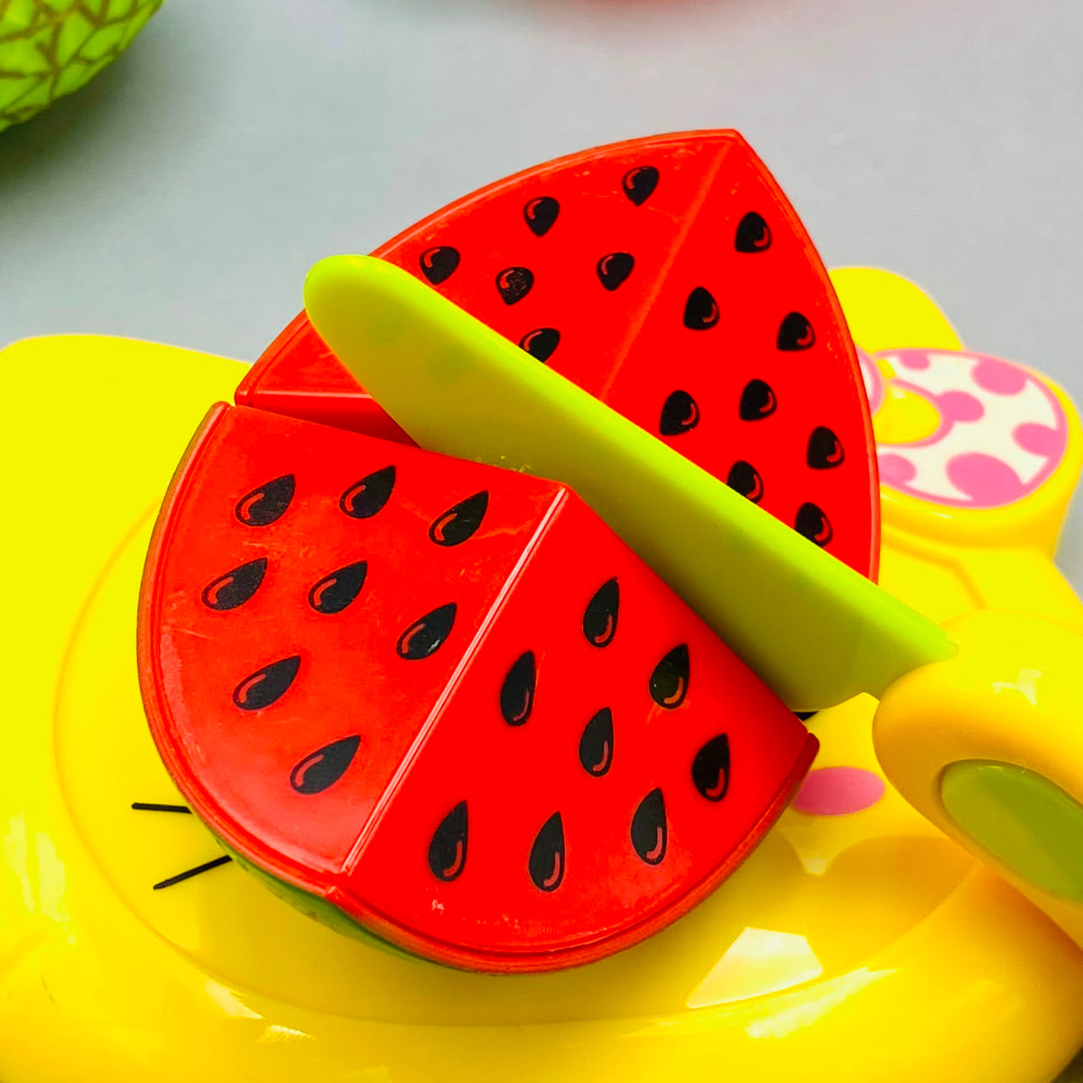 11Pcs Pretend Play Fruits Cutting Set