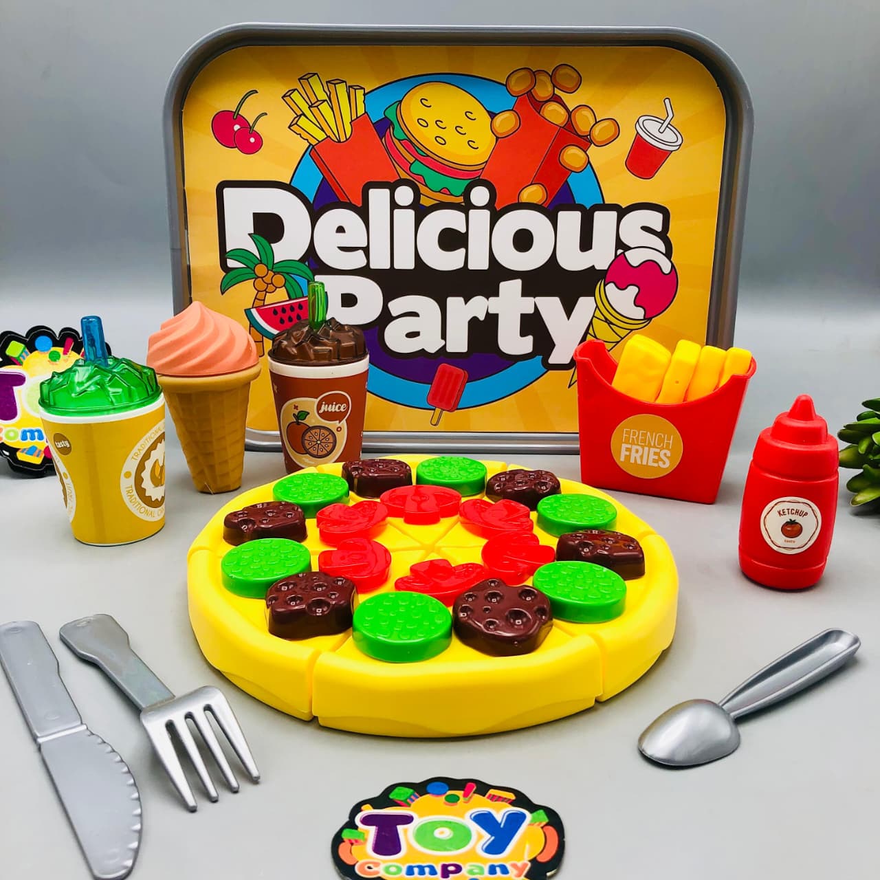 11Pcs Kids Pretend Play Delicious Party Set