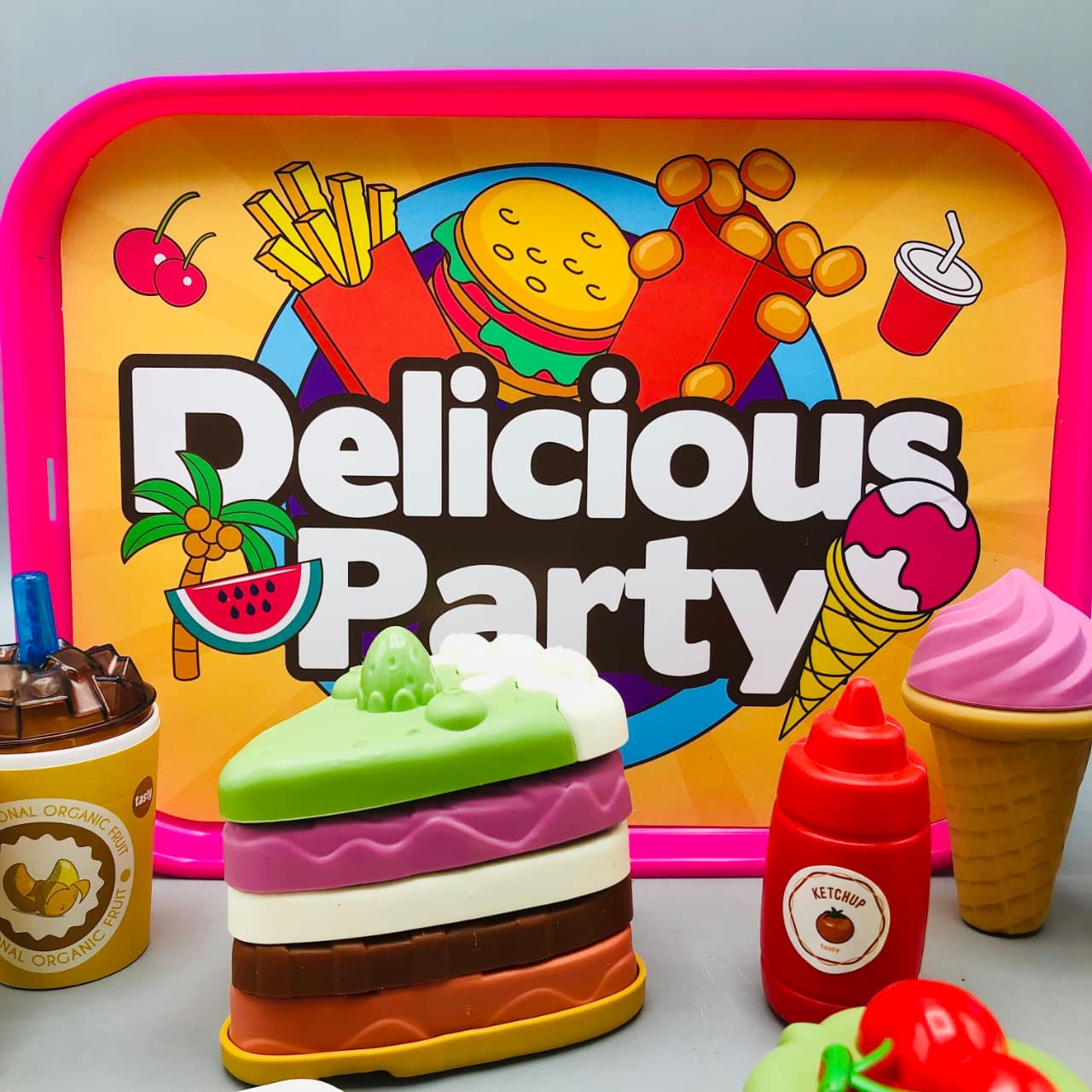 11Pcs Kids Pretend Play Delicious Party Set