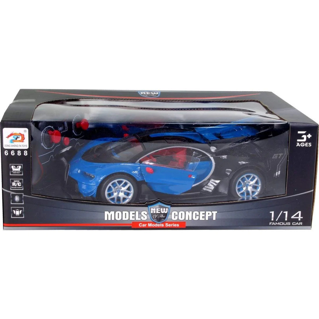 1:14 RC Bugatti New Model Concept Car With Openable Doors