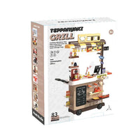 83Pcs Kids Pretend Teppanyaki Grill Kitchen Set