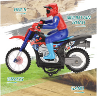 2.4GHz RC Stunt Spray Motorbike