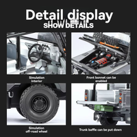 1:24 Diecast Land Rover Defender 110 Off-Road Model