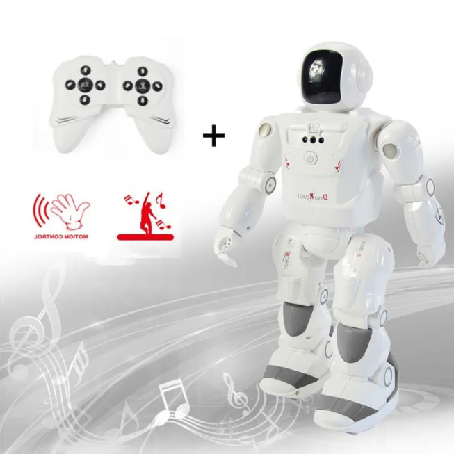 Remote & Induction Controlled Devo Robot