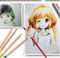 48Pcs Water Color Pencils Set With Tin Box