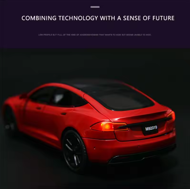 1:24 Diecast Tesla Model S Car