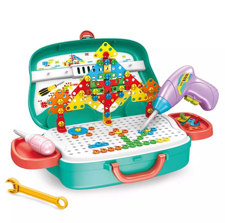 Creative Realistic Drill Tools Set Bag