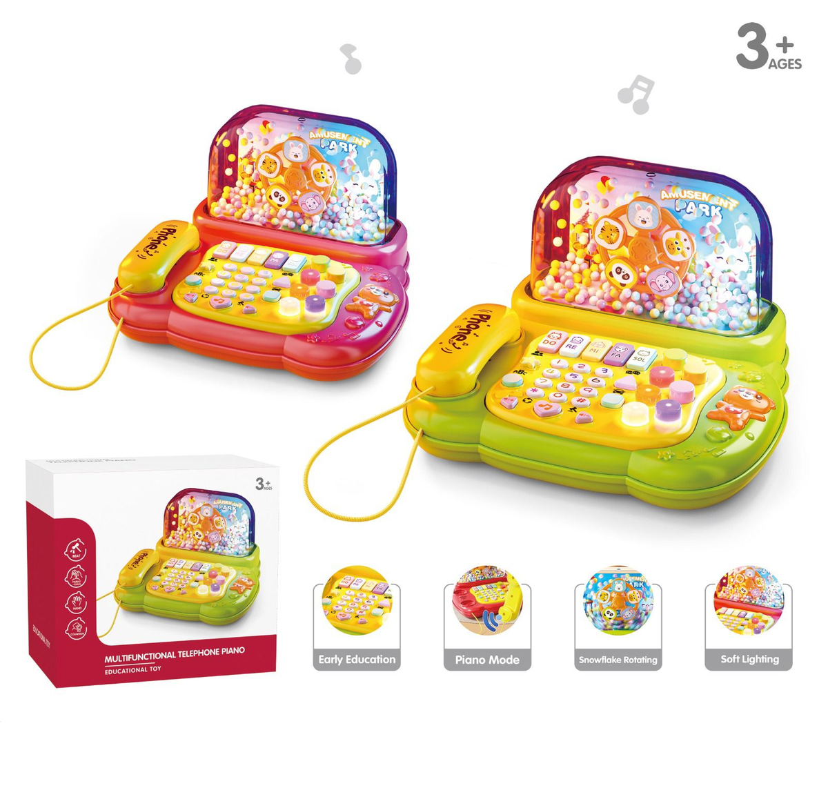 Multi-functional Toddler Telephone Toy