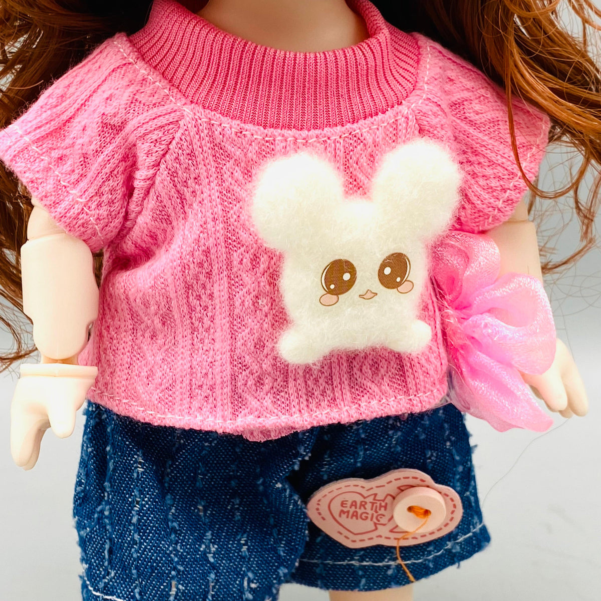 11* Inches Premium Bunny Applique Baby Doll