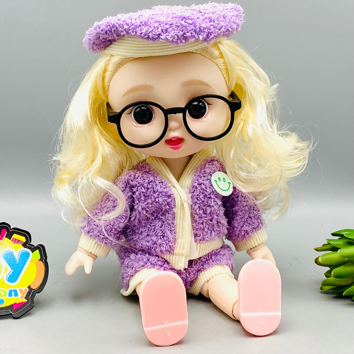 11* Inches Premium Plush Chenille Baby Doll