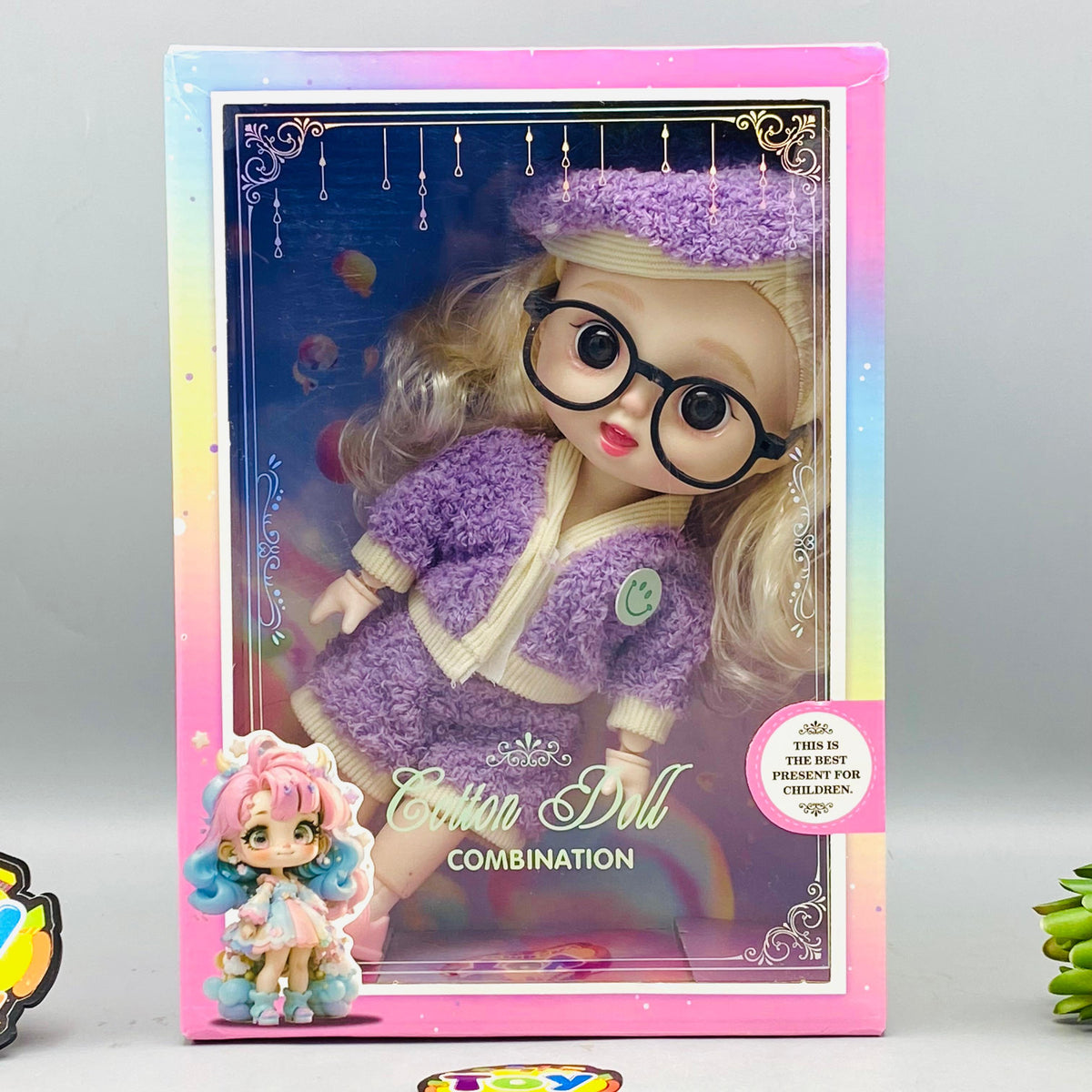 11* Inches Premium Plush Chenille Baby Doll