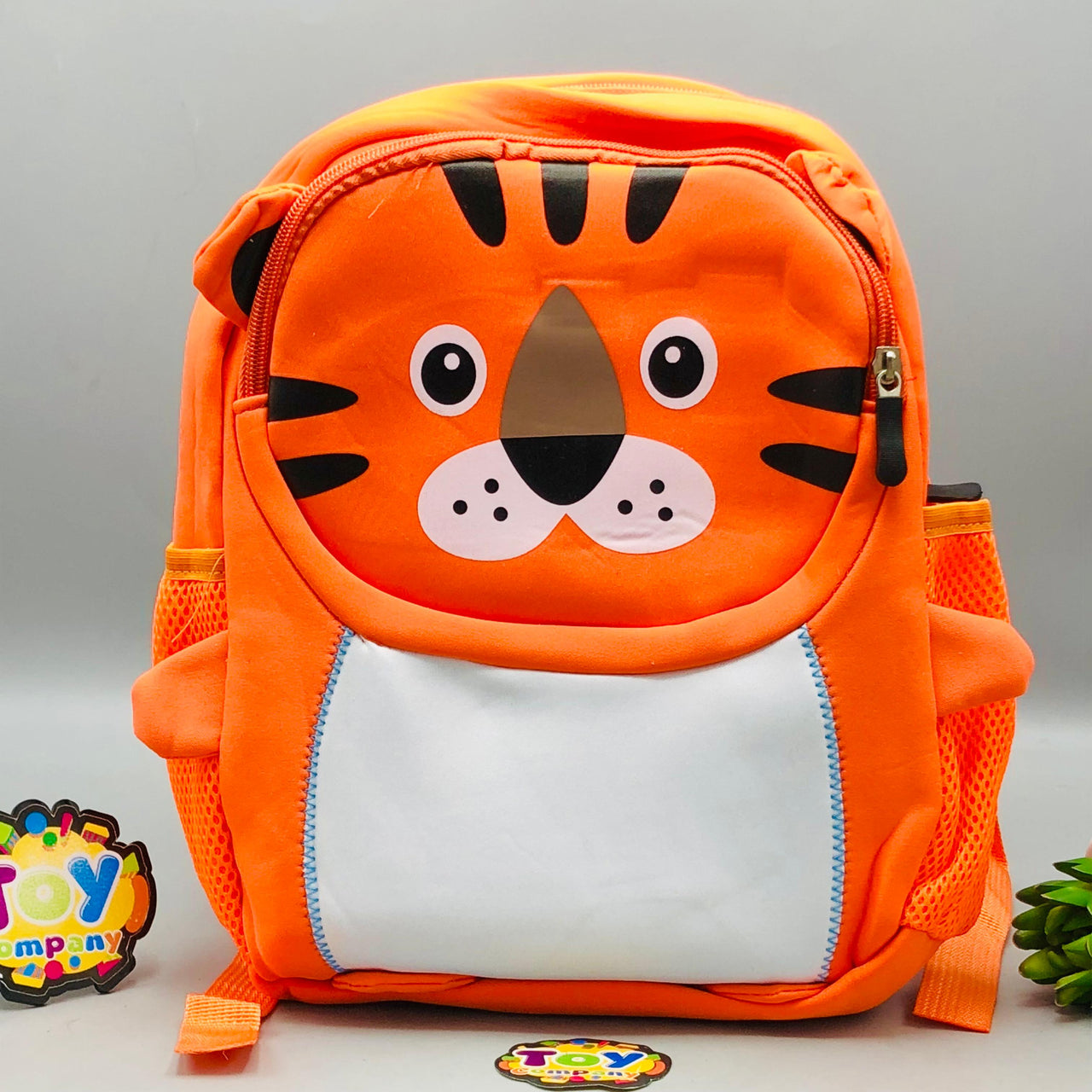 11* Inches Tiger Themed Kids School Bag