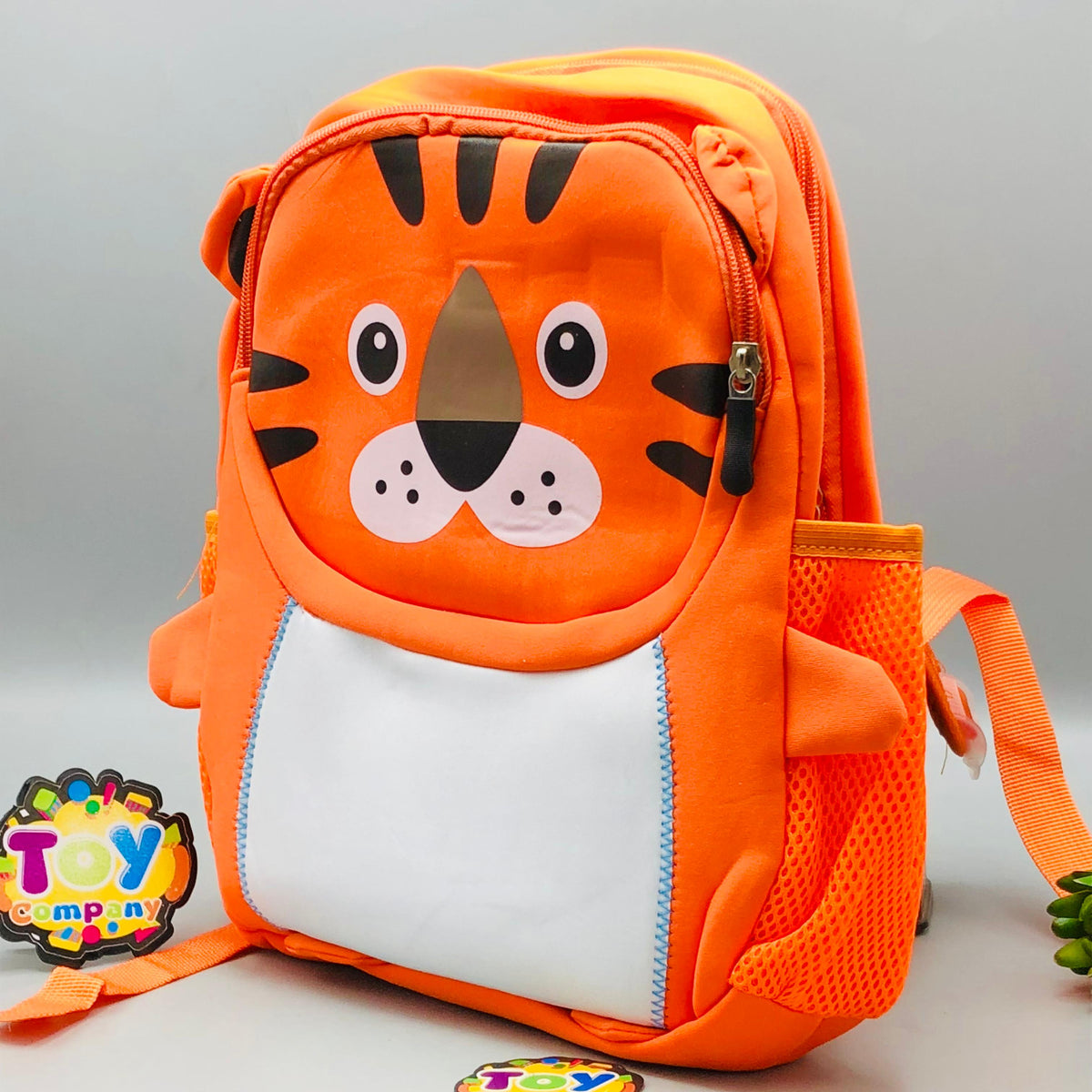 11* Inches Tiger Themed Kids School Bag