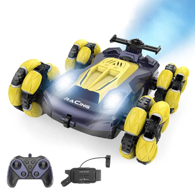 Remote & Gesture Control Spray Stunt Car