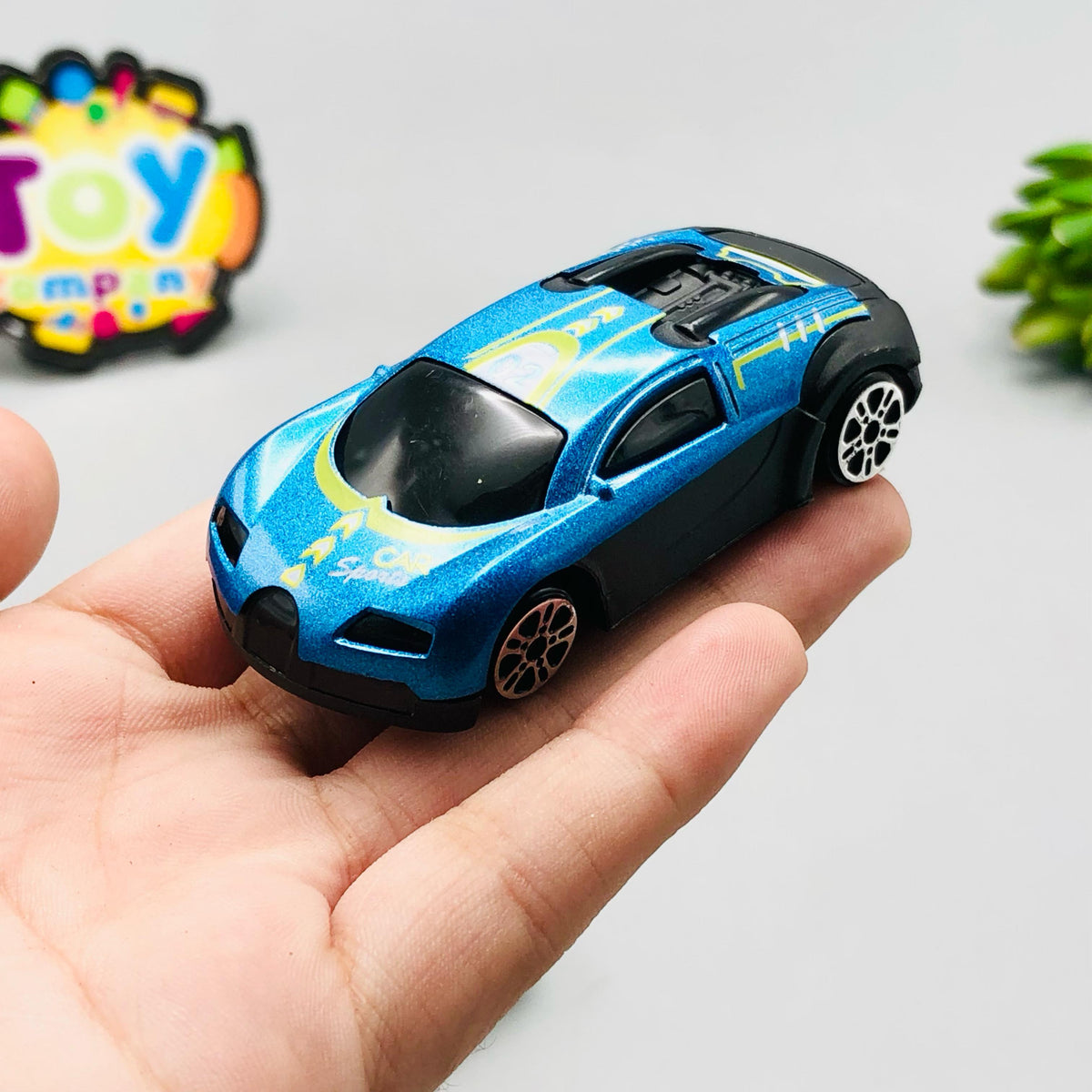 10Pcs Mini Alloy Cars With Launcher