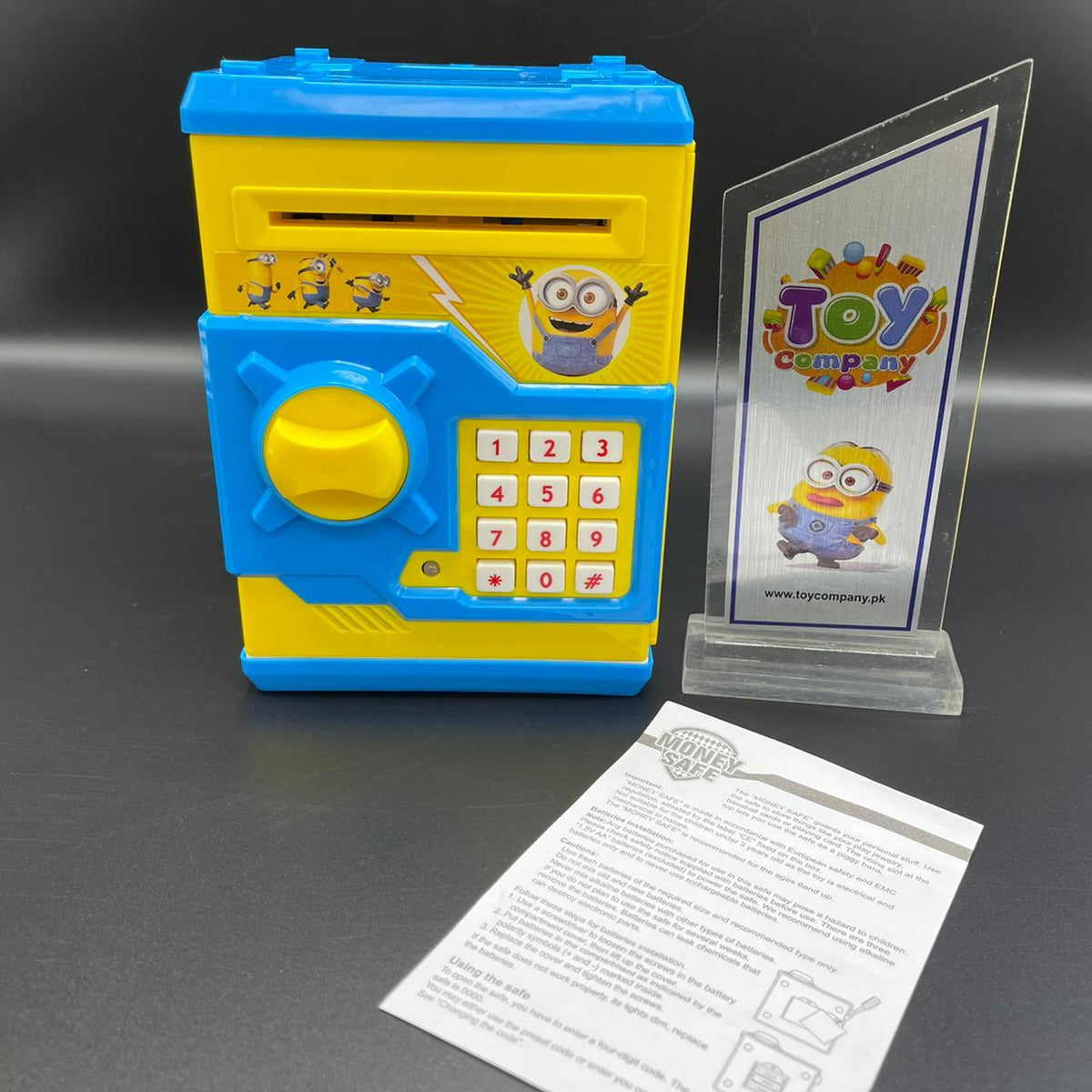 Piggy Bank Money Safe ATM - Minions