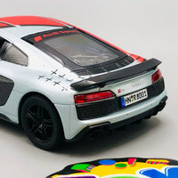 1:36 Kinsmart 2020 Audi R8 Coupe Livery Edition