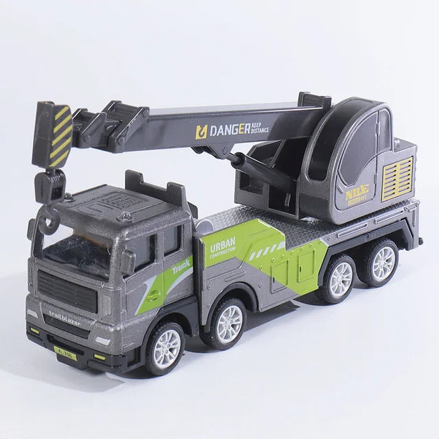 1Pc Alloy Engineering Truck Model  - Assortment