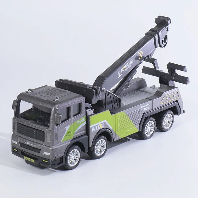 1Pc Alloy Engineering Truck Model  - Assortment