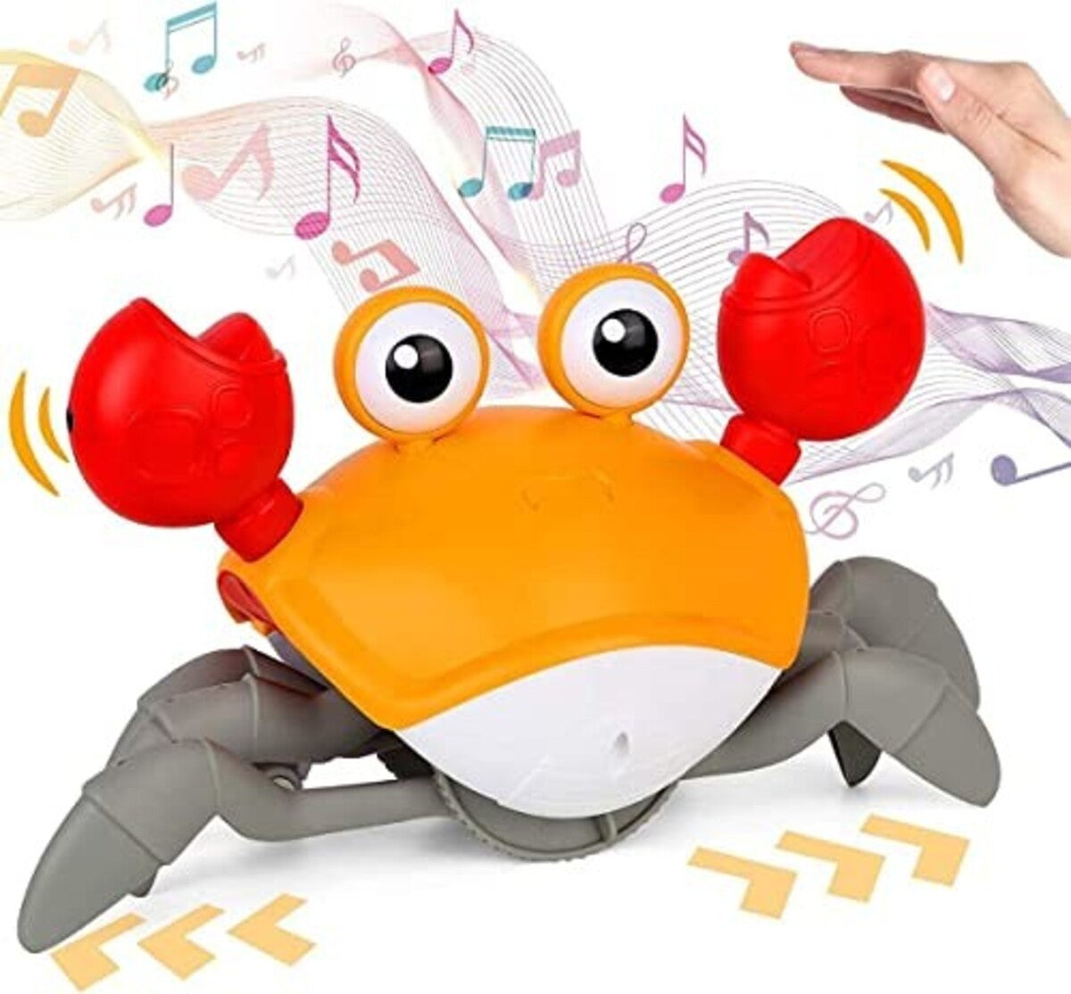 Electric Induction Crawling Musical Crab