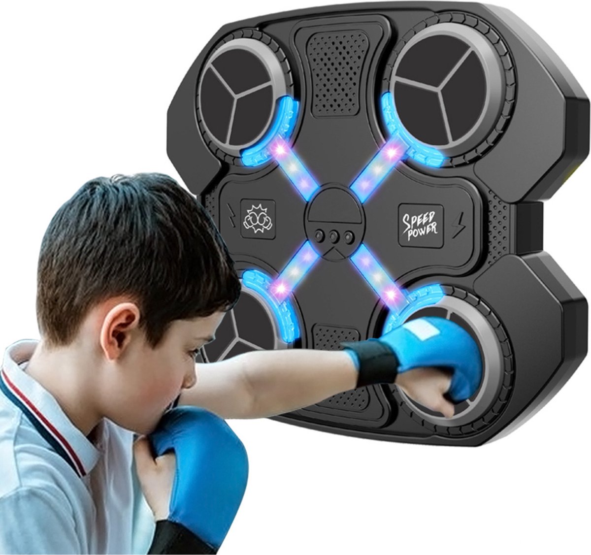 USB Powered Musical Boxing Target With Lights