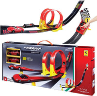 Bburago Ferrari 1/43 Race & Play Dual Loop Set