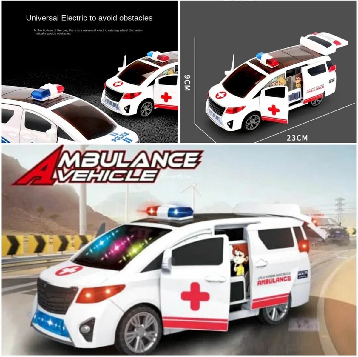 Electric Rotating Ambulance Van