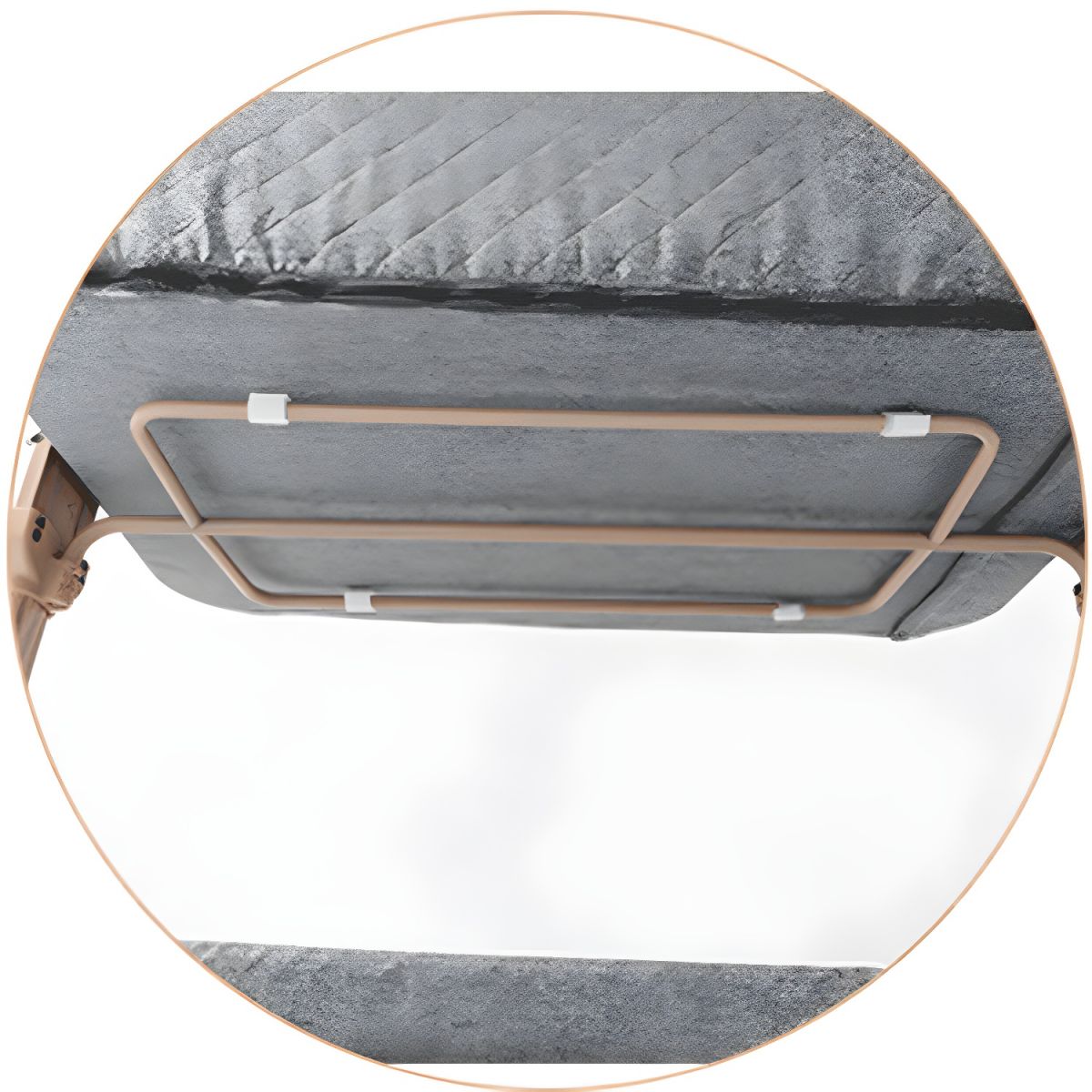 Height Adjustable Baby Bedside Crib With Breathable Net