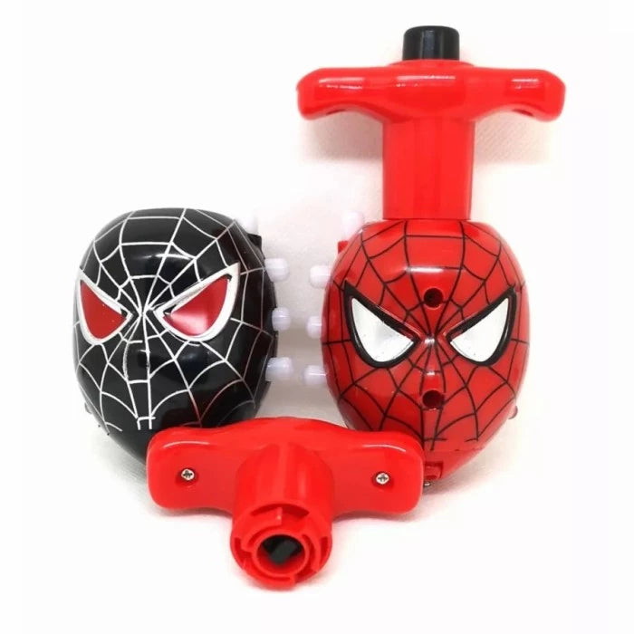 Spider-man Flashing Spinning Top With Light & Music