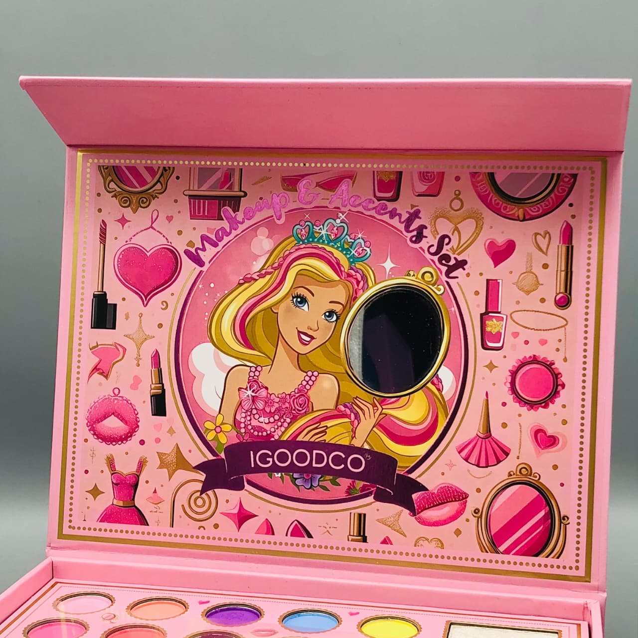 35Pcs Realistic Princes Makeup & Jewellery Set