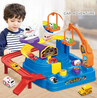 Sliding Adventure Car Track Set