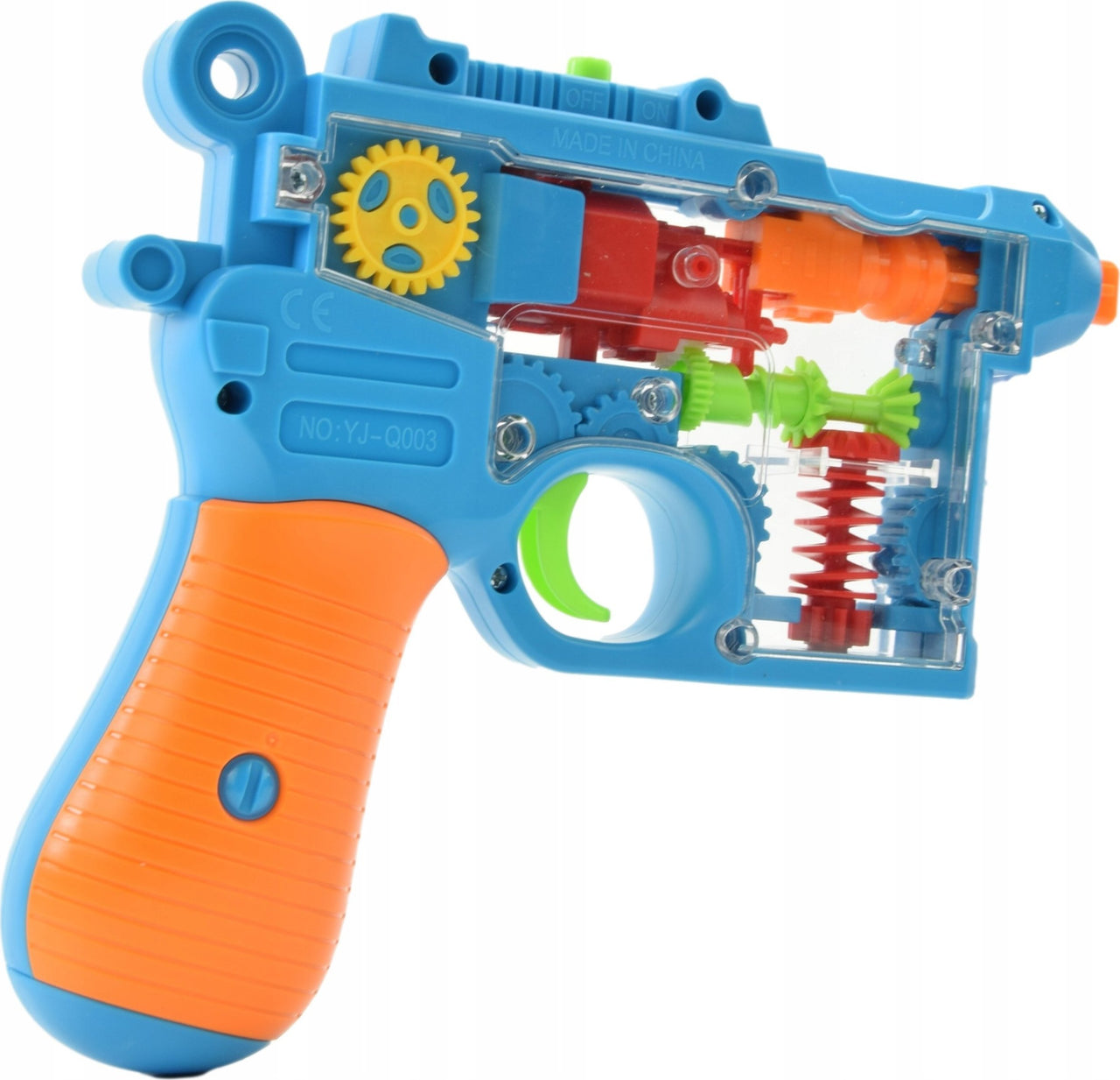 Transparent Gear Shell Electric Gun