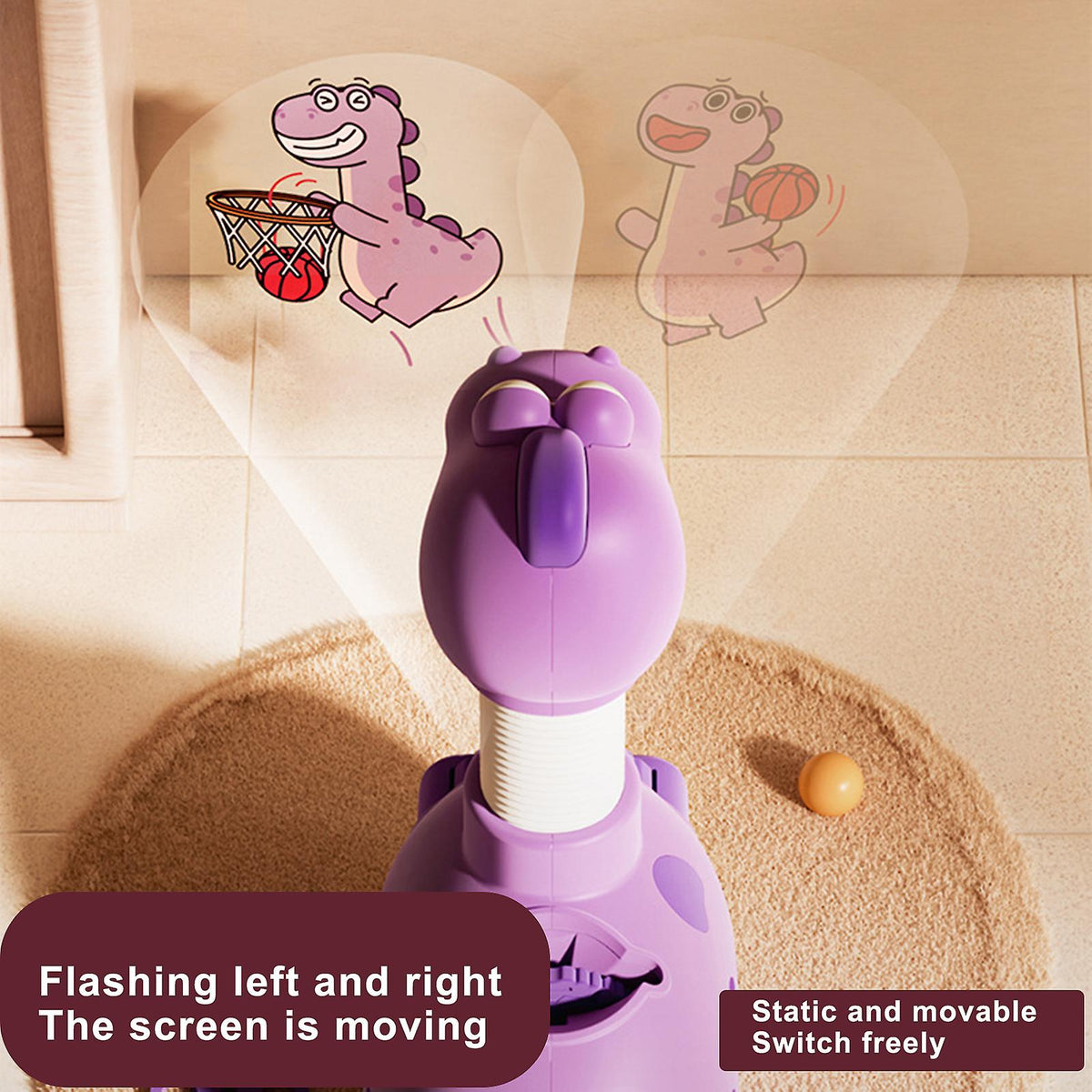 Kids Mini Cartoon Themed Projection Toy Watch