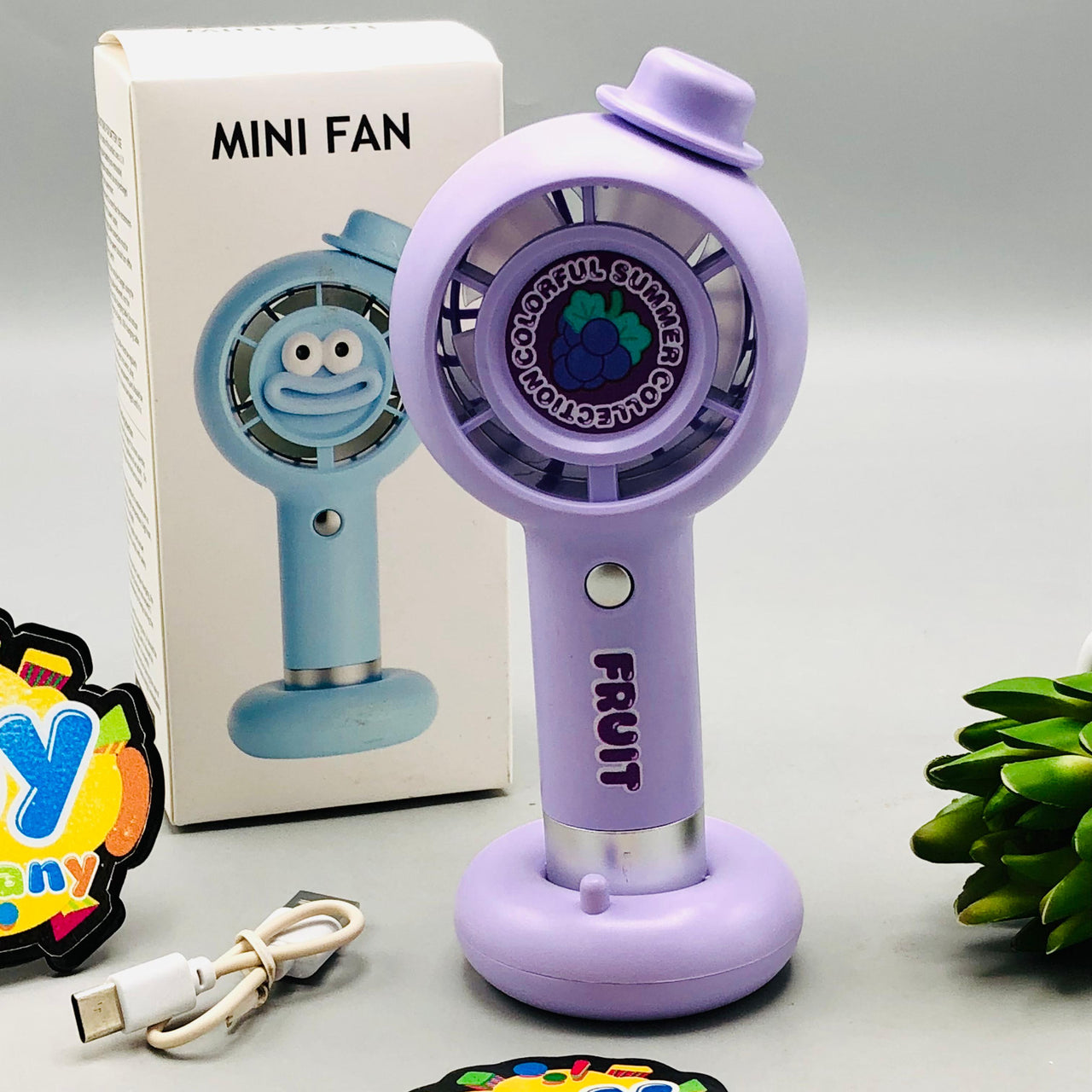 Rechargeable Mini Three Speed Summer Cooling Fan